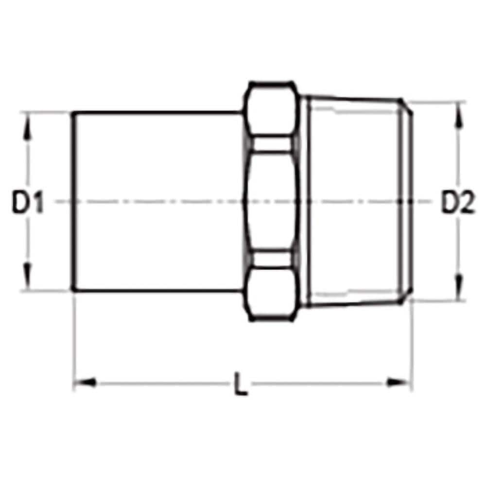 Brand: Merit Brass / Part #: MB22900