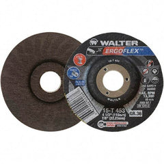 WALTER Surface Technologies - Depressed-Center Wheels Wheel Diameter (Inch): 5 Wheel Thickness (Inch): 3/64 - A1 Tooling