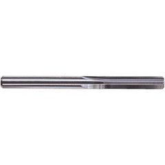 Chucking Reamer: 0.1935″ Dia, 3″ OAL, 1″ Flute Length, Straight Shank, Solid Carbide 4 Flute, RH