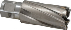 Nitto Kohki - 1" Diam x 1-3/8" Deep Carbide-Tipped Annular Cutter - A1 Tooling