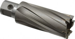 Nitto Kohki - 1-1/8" Diam x 2" Deep Carbide-Tipped Annular Cutter - A1 Tooling