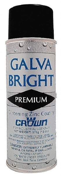 Crown - 16 oz Zinc Cold Galvanizing Compound - Comes in Aerosol, Food Grade - A1 Tooling