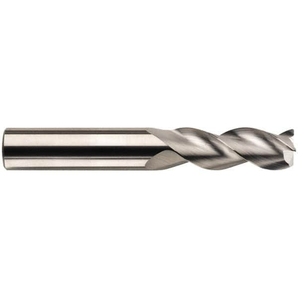 SGS - 1", 3 Flute, Single End, Solid Carbide, 0.06" Corner Radius End Mill - 6" OAL, 38° Helix, Right Hand Flute, 1-1/4" LOC, Right Hand Cut, 3-3/8" Extended Reach - A1 Tooling