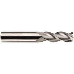 SGS - 1", 3 Flute, Single End, Solid Carbide, 0.06" Corner Radius End Mill - 6" OAL, 38° Helix, Right Hand Flute, 1-1/4" LOC, Right Hand Cut, 3-3/8" Extended Reach - A1 Tooling