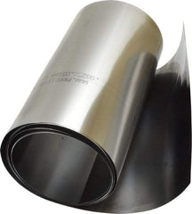 Made in USA - 100 Inch Long x 6 Inch Wide x 0.002 Inch Thick, Roll Shim Stock - Steel - A1 Tooling