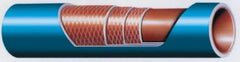 Federal Hose - 2-1/4" ID x 2.57" OD x 3' OAL, Coolant Hose - -65 to 350°F, Blue - A1 Tooling