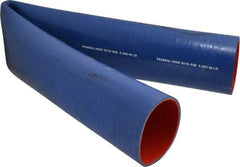 Federal Hose - 3-1/2" ID x 3.82" OD x 3' OAL, Coolant Hose - -65 to 350°F, Blue - A1 Tooling