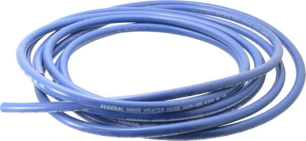 Federal Hose - 1/4" ID x 0.58" OD x 25' OAL, Heater Hose - -65 to 350°F, Blue - A1 Tooling