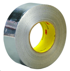 List 4380 2-1/2" x 60 yds Aluminum Foil Tape - Silver - A1 Tooling