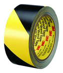 List 5702 48 x" x 36 yds Safety Stripe Tape - Black/Yellow - A1 Tooling