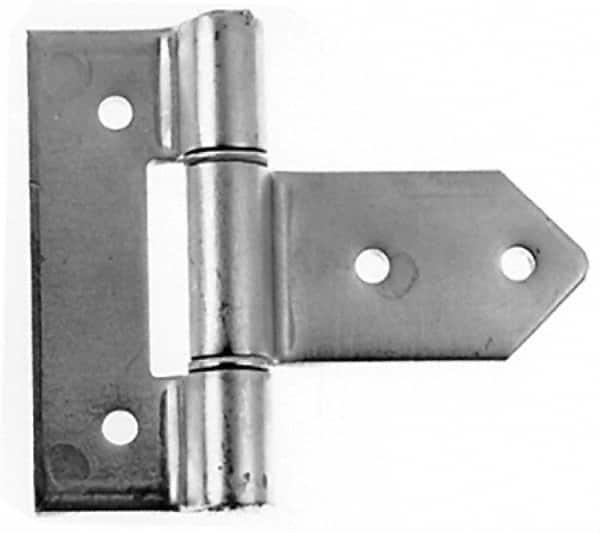 Made in USA - 3-3/4" Long x 2" Wide, Hinge - Zinc, Zinc Plated Finish - A1 Tooling