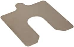 Made in USA - Metal Shim Stock Type: Slotted Shim Material: Stainless Steel - A1 Tooling