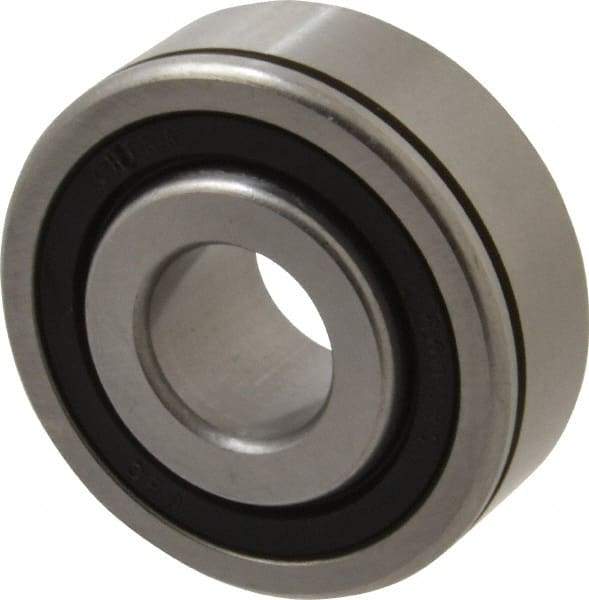 Value Collection - 5/8" Bore Diam, 1-3/4" OD, Double Seal Semi Ground Extra Light Radial Ball Bearing - 1 Row, Round Bore, 707 Lb Static Capacity, 1,366 Lb Dynamic Capacity - A1 Tooling