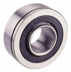 Value Collection - 1-1/8" Bore Diam, 2-9/16" OD, Double Seal Semi Ground Extra Light Radial Ball Bearing - 1 Row, Round Bore, 1,831 Lb Static Capacity, 3,070 Lb Dynamic Capacity - A1 Tooling