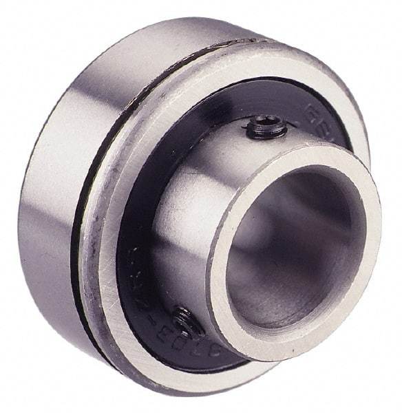 Value Collection - 1/2" Bore Diam, 1-3/4" OD, Double Seal Semi Ground Extra Light Radial Ball Bearing - 1 Row, Round Bore, 707 Lb Static Capacity, 1,366 Lb Dynamic Capacity - A1 Tooling