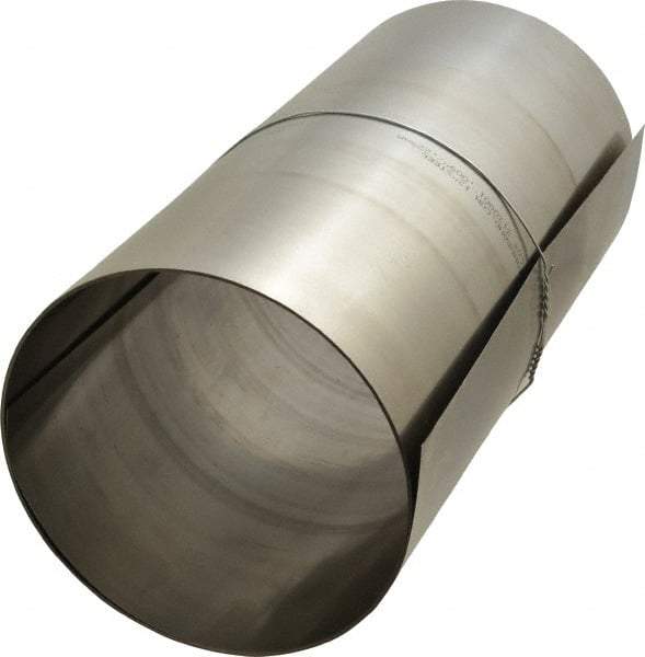 Made in USA - 10 Ft. Long x 12 Inch Wide x 0.009 Inch Thick, Roll Shim Stock - Steel - A1 Tooling