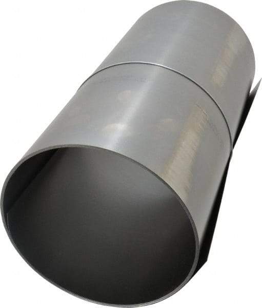 Made in USA - 10 Ft. Long x 12 Inch Wide x 0.015 Inch Thick, Roll Shim Stock - Steel - A1 Tooling