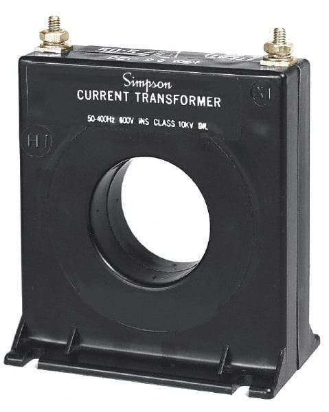 Simpson Electric - 100 Amp AC Input, 60 Hz, Panel Meter Current Transducer - 20, Screw Terminal, For Use with AC Ammeter - A1 Tooling