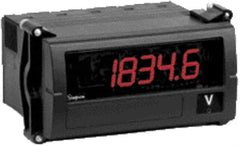 Simpson Electric - 3-1/2 Digits, Digital LED, DC Milliamp, Panel Meter - 50/60 Hz, 10 Ohms, 120 VAC, Red - A1 Tooling