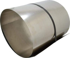 Made in USA - 50 Inch Long x 12 Inch Wide x 0.02 Inch Thick, Roll Shim Stock - Stainless Steel - A1 Tooling