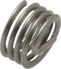 Heli-Coil - #10-32 UNF, 0.19" OAL, Free Running Helical Insert - 4-1/8 Free Coils, Tanged, 304 Stainless Steel, Bright Finish, 1D Insert Length - A1 Tooling