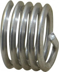 Heli-Coil - 7/16-14 UNC, 0.438" OAL, Free Running Helical Insert - 4-1/2 Free Coils, Tanged, 304 Stainless Steel, Bright Finish, 1D Insert Length - A1 Tooling