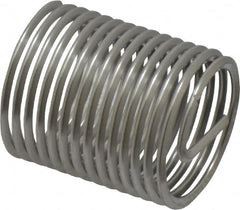 Heli-Coil - 5/8-18 UNF, 0.938" OAL, Free Running Helical Insert - 14-1/8 Free Coils, Tanged, 304 Stainless Steel, Bright Finish, 1-1/2D Insert Length - A1 Tooling