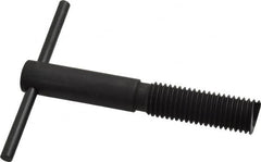 Heli-Coil - 3/4-10, Free-Running & Locking Insert Compatible, Mandrel Thread Insert Hand Installation Tool - Type III Threaded Mandrel, UNC Thread, 4-7/8" OAL, 4" Spinner Diam, 3/4-10 Insert Internal Thread - Exact Industrial Supply