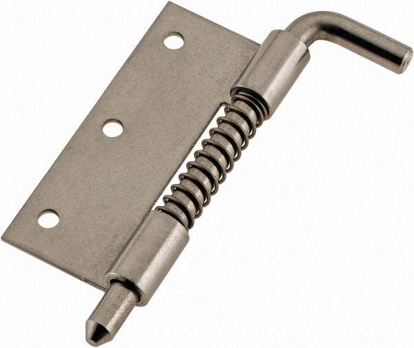 Made in USA - 7/8" Wide x 0.05" Thick, 302/304 Hinge - Stainless Steel, Polished Finish - A1 Tooling