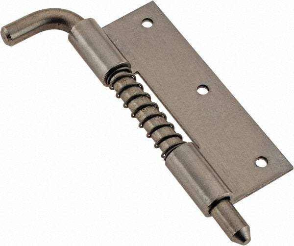 Made in USA - 1" Wide x 1/16" Thick, Hinge - Stainless Steel, Polished Finish - A1 Tooling