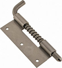 Made in USA - 1" Wide x 1/16" Thick, Hinge - Stainless Steel, Polished Finish - A1 Tooling