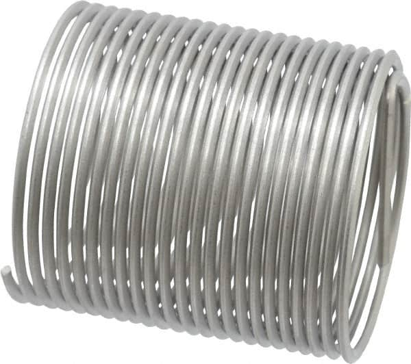 Heli-Coil - 1-1/2 - 12 UNF, 2-1/4" OAL, Free Running Helical Insert - 23-1/2 Free Coils, Tanged, Stainless Steel, Bright Finish, 1-1/2D Insert Length - A1 Tooling