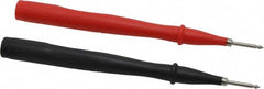 Fluke - Black/Red Electrical Test Equipment Probe - Use with Fluke Meters - A1 Tooling