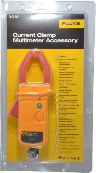 Fluke - Yellow/Red Electrical Test Equipment Clamp - Use with Multimeters - A1 Tooling