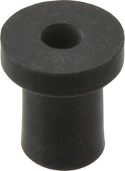 RivetKing - 1/4-20, 0.74" Diam x 0.187" Thick Flange, Rubber Insulated Rivet Nut - UNC Thread, Rubber, 1/2" Body Diam, 0.831" OAL - A1 Tooling