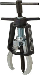 Posi Lock Puller - Steel 2-Jaw Miniature Bearing Puller - 2-1/4" Reach, For Bearings, Gears & Pulleys - A1 Tooling