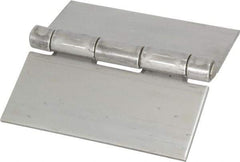 Value Collection - 4" Long x 4" Wide x 0.12" Thick, 316 Stainless Steel Commercial Hinge - 0.25" Pin Diam - A1 Tooling