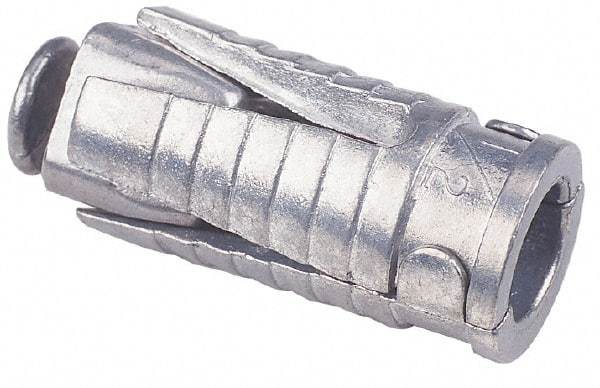 Made in USA - 5/8" Diam, 5/8" Drill, 3-1/2" OAL, 1-1/4" Min Embedment Taper Bolt Concrete Anchor - Grade 5 Steel, Zinc-Plated Finish, Hex Head, Hex Drive - A1 Tooling