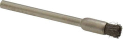 Osborn - 3/16" Brush Diam, End Brush - 1/8" Diam Shank, 25,000 Max RPM - A1 Tooling