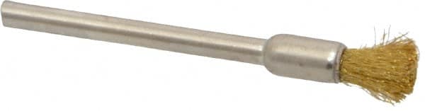 Osborn - 3/16" Brush Diam, End Brush - 1/8" Diam Shank, 25,000 Max RPM - A1 Tooling