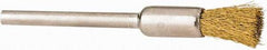 Osborn - 1/4" Brush Diam, End Brush - 1/8" Diam Shank, 25,000 Max RPM - A1 Tooling