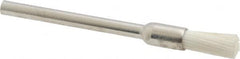 Osborn - 1,000 Grit, 3/16" Brush Diam, End Brush - Ultra Fine Grade, 1/8" Diam Shank, 6,000 Max RPM - A1 Tooling