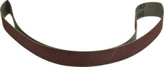 Tru-Maxx - 1" Wide x 30" OAL, 240 Grit, Aluminum Oxide Abrasive Belt - Aluminum Oxide, Very Fine, Coated - A1 Tooling