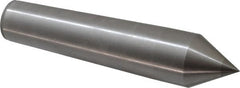 Made in USA - Carbide-Tipped Alloy Steel Standard Point Solid Dead Center - 5MT Morse Taper, 8-1/2" OAL - A1 Tooling