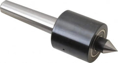 Riten - MT2 Taper Shank, 1-5/8" Head Diam 1,000 Lb Capacity Live Center - 2,500 Max RPM, 1-5/8" Head Length, 9/16" Point Diam, 13/16" Point Len, 300 Lb Max Workpc, Standard Point - A1 Tooling