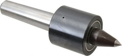 Riten - MT3 Taper Shank, 2" Head Diam 1,830 Lb Capacity Live Center - 2,500 Max RPM, 1-15/16" Head Length, 3/8" Point Diam, 1-1/2" Point Len, 300 Lb Max Workpc, Tracer Point - A1 Tooling