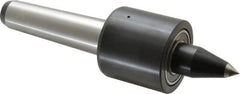 Riten - MT4 Taper Shank, 2-3/8" Head Diam 2,200 Lb Capacity Live Center - 2,500 Max RPM, 2-1/4" Head Length, 1/2" Point Diam, 2" Point Len, 900 Lb Max Workpc, Tracer Point - A1 Tooling