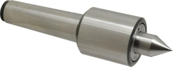 Riten - MT5 Taper Shank, 2-7/8" Head Diam 9,000 Lb Capacity Live Center - 5,500 Max RPM, 3-3/16" Head Length, 1-1/4" Point Diam, 2" Point Len, 4,400 Lb Max Workpc, Standard Point - A1 Tooling