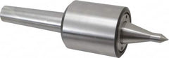 Riten - MT4 Taper Shank, 2-7/8" Head Diam 1,100 Lb Capacity Live Center - 5,500 Max RPM, 3-5/16" Head Length, 1/2" Point Diam, 2-1/2" Point Len, 1,100 Lb Max Workpc, 15/16" Tip Diam, Long Point - A1 Tooling