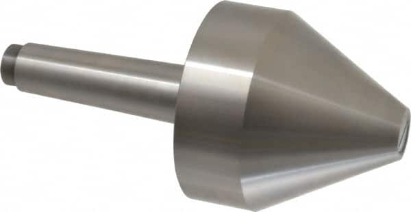 Riten - MT4 Taper Shank, 4" Head Diam 8,000 Lb Capacity Live Center - 4-9/32" Head Length, 1" Point Diam, 4.2813" Point Len, 4,800 Lb Max Workpc, Bull Nose Point - A1 Tooling